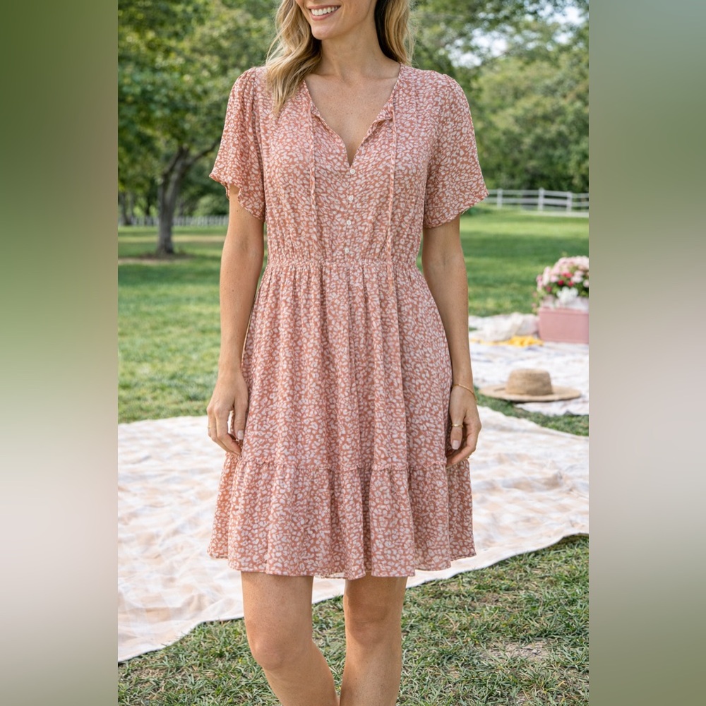 Abercrombie & Fitch Ditsy Floral Dress- M